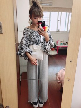 歆さん(レディース・148cm)の春コーディネート