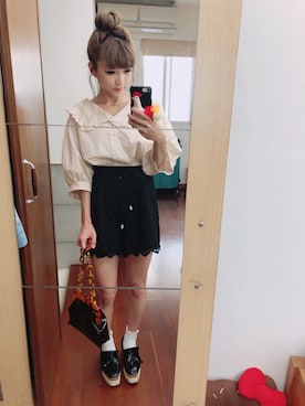 歆さん(レディース・148cm)の春コーディネート