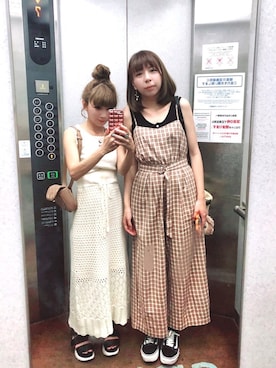 歆さん（レディース・147cm）の夏コーディネート