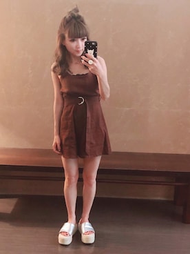 歆さん（レディース・147cm）の夏コーディネート