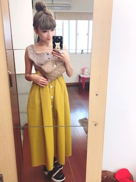 歆さん（レディース・147cm）の夏コーディネート