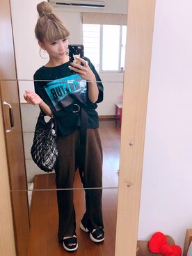 歆さん（レディース・147cm）の秋コーディネート