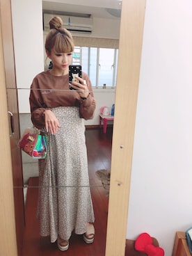 歆さん（レディース・147cm）の秋コーディネート