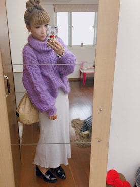 歆さん（レディース・147cm）の冬コーディネート