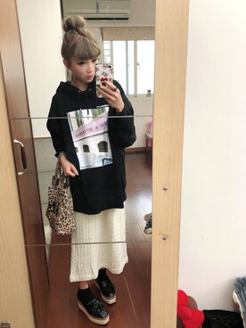 歆さん（レディース・147cm）の冬コーディネート