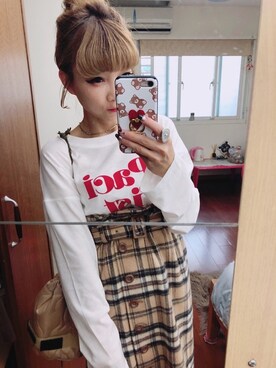 歆さん（レディース・147cm）の秋コーディネート