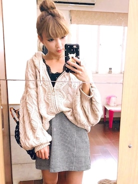 歆さん(レディース・147cm)の秋コーディネート