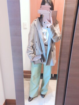 秋好さん（レディース・150cm）の春コーディネート