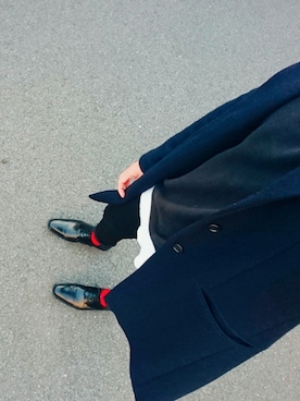 しゅーとさん（メンズ・184cm）の冬コーディネート