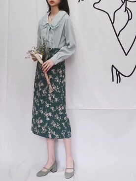 啧你的小虎牙呢さんのコーディネート