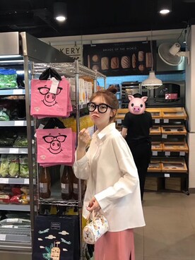 啧你的小虎牙呢さんのコーディネート