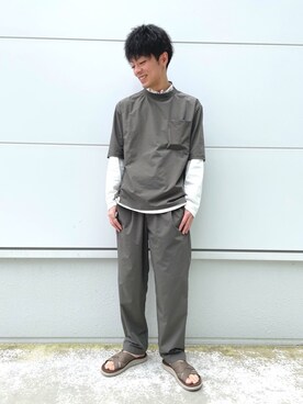 みやさんさん（メンズ・171cm）の春コーディネート