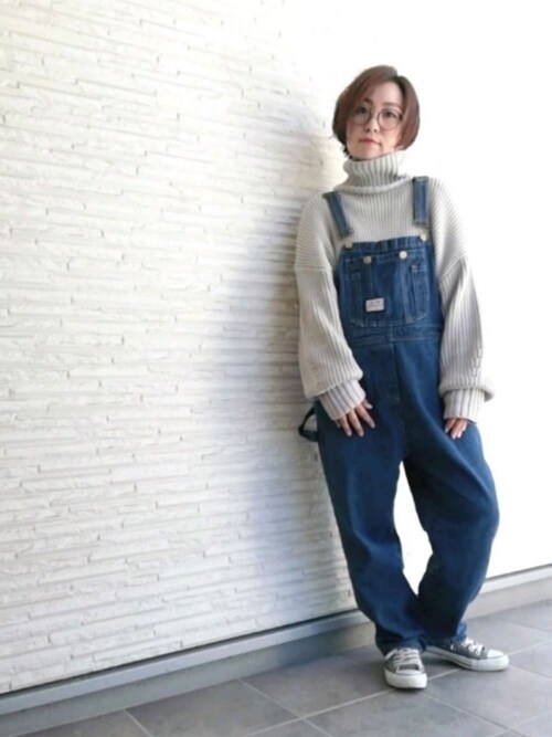 Mayumi 154センチ サロペット オーバーオールを使ったコーディネート Wear