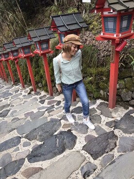 SHIHORI-NUさん（レディース・163cm）の夏コーディネート