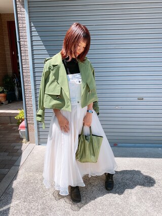 Ameri（アメリ）の「3WAY SHEER DOCKING COAT（その他アウター）」 - WEAR