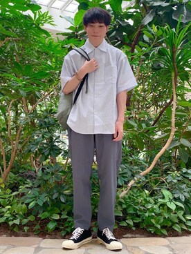 「ベーシックカラー」｜coen 桂さん（メンズ・171cm）の夏コーディネート