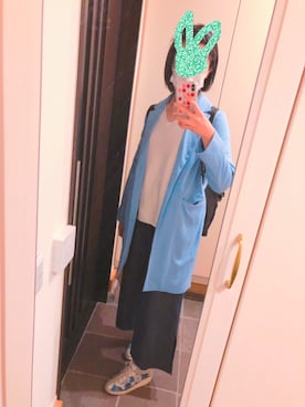 「HYDRO FLASK（ハイドロフラスク）のアイテム」を使った、りぃさん（レディース・171cm）の春コーディネート