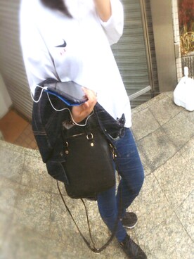 하연짱 さん（レディース・157cm）の春コーディネート