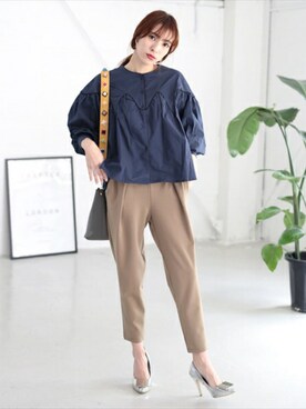 SELECT MOCAさん(レディース・161cm)の春コーディネート