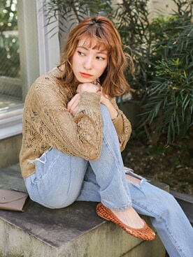 SELECT MOCAさん（レディース・160cm）の春コーディネート