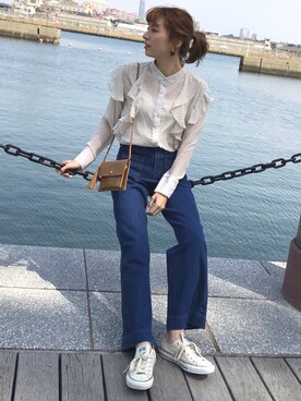 SELECT MOCAさん（レディース・160cm）の春コーディネート