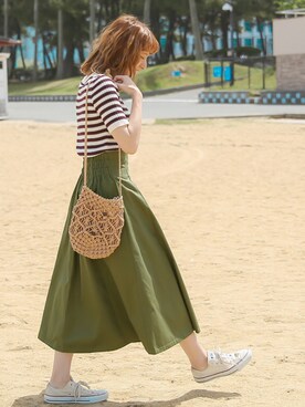 SELECT MOCAさん(レディース・160cm)の春コーディネート