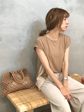 SELECT MOCAさん（レディース・160cm）の春コーディネート