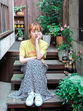 SELECT MOCAさん（レディース・160cm）の夏コーディネート