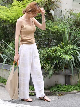 SELECT MOCAさん（レディース・160cm）の夏コーディネート