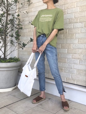 SELECT MOCAさん(レディース・160cm)の夏コーディネート