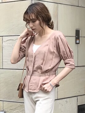 SELECT MOCAさん（レディース・160cm）の夏コーディネート