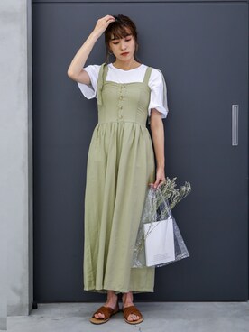 SELECT MOCAさん（レディース・160cm）の夏コーディネート