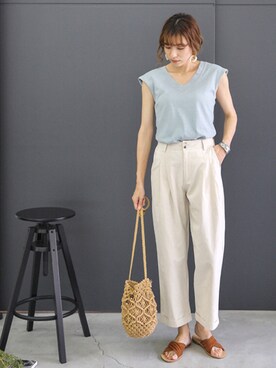 SELECT MOCAさん(レディース・160cm)の夏コーディネート