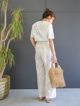 SELECT MOCAさん（レディース・160cm）の夏コーディネート