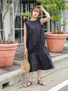 SELECT MOCAさん（レディース・160cm）の夏コーディネート