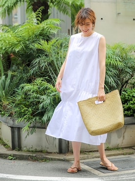 SELECT MOCAさん（レディース・160cm）の夏コーディネート