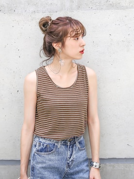 SELECT MOCAさん(レディース・160cm)の夏コーディネート