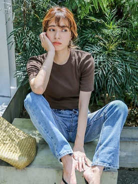 SELECT MOCAさん（レディース・160cm）の夏コーディネート