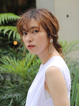 SELECT MOCAさん（レディース・160cm）の夏コーディネート