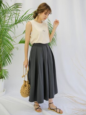 SELECT MOCAさん（レディース・160cm）の夏コーディネート