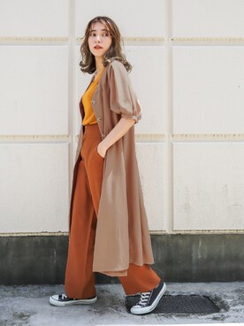 SELECT MOCAさん(レディース・160cm)の夏コーディネート