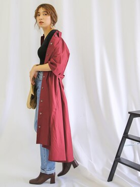 SELECT MOCAさん（レディース・160cm）の秋コーディネート