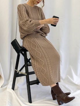 SELECT MOCAさん(レディース・160cm)の秋コーディネート