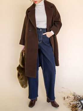 SELECT MOCAさん（レディース・160cm）の秋コーディネート
