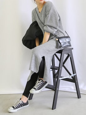 SELECT MOCAさん（レディース・160cm）の秋コーディネート