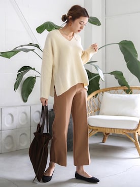 SELECT MOCAさん（レディース・160cm）の冬コーディネート