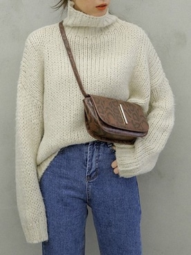 SELECT MOCAさん（レディース・160cm）の冬コーディネート