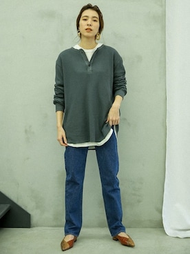 SELECT MOCAさん（レディース・160cm）の冬コーディネート