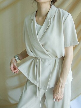 SELECT MOCAさん（レディース・160cm）の夏コーディネート