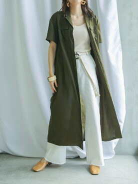 SELECT MOCAさん（レディース・160cm）の夏コーディネート